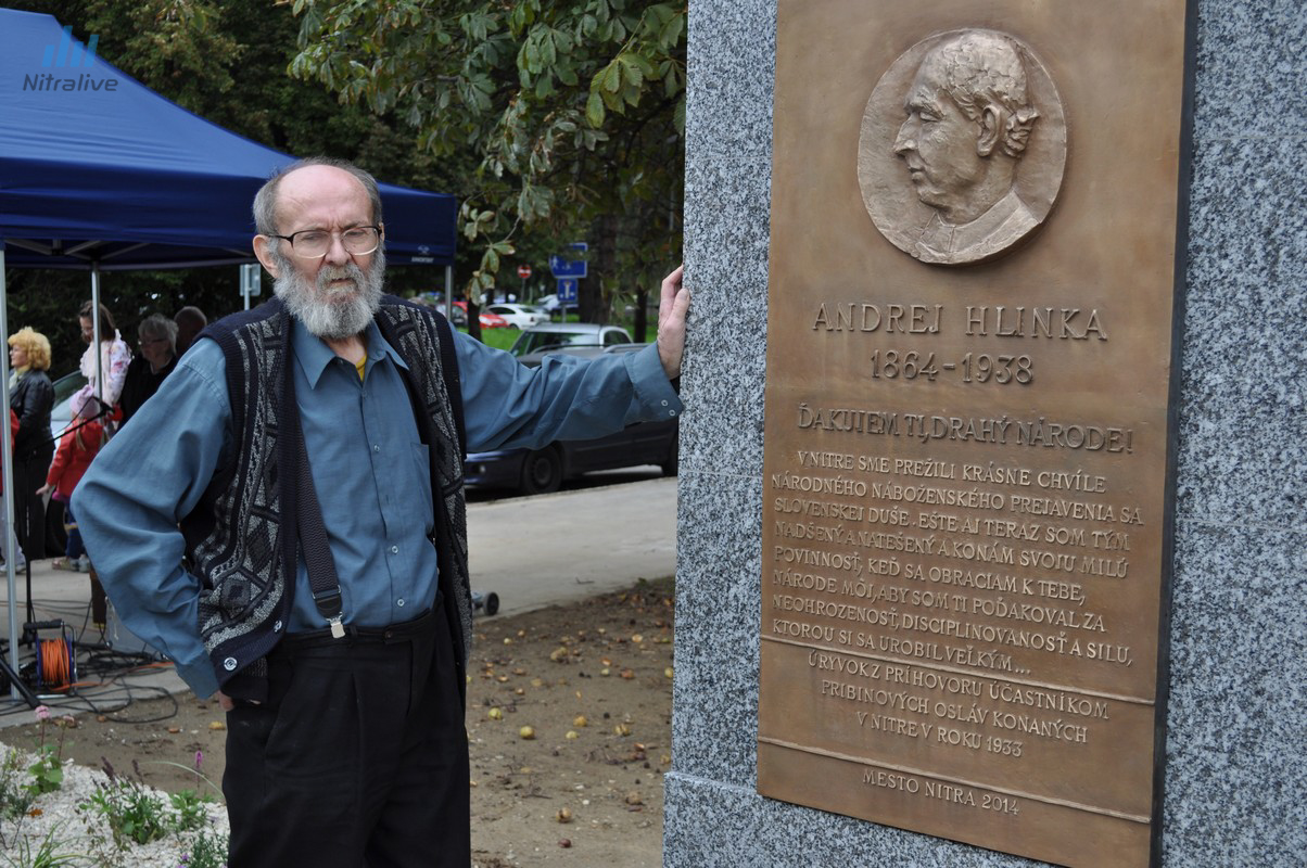 Pamätník Andreja Hlinku v Nitre a jeho autor