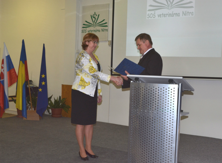 Stredná odborná škola veterinárna v Nitre sa stala Centrom odborného vzdelávania