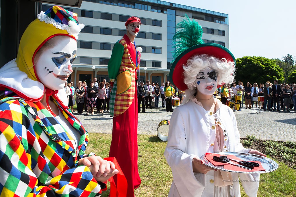 Pavilón hudby UKF Nitra otvorenie