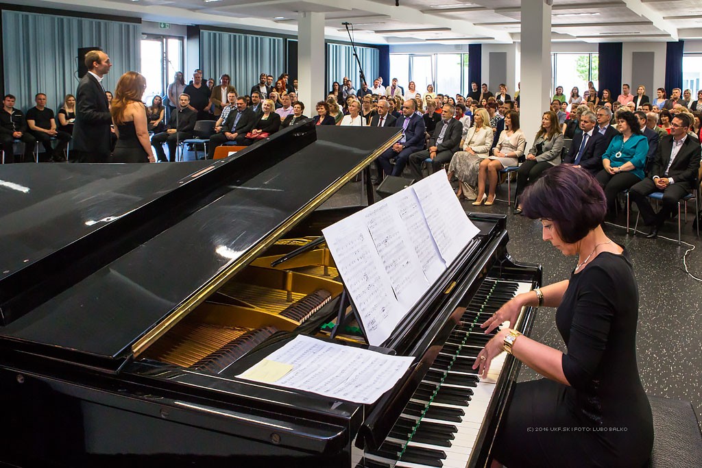 Pavilón hudby UKF Nitra otvorenie