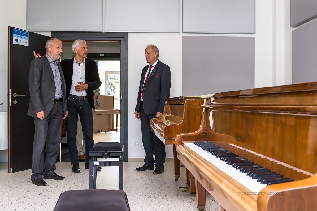 Pavilón hudby UKF Nitra otvorenie