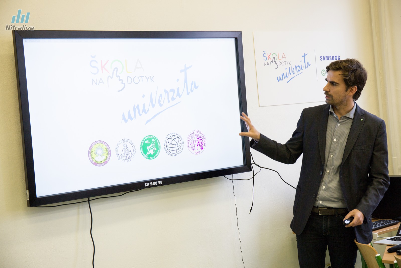 Škola na dotyk - UKF Nitra