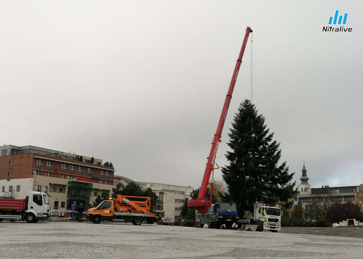 Vianočný stromček Nitra 2019