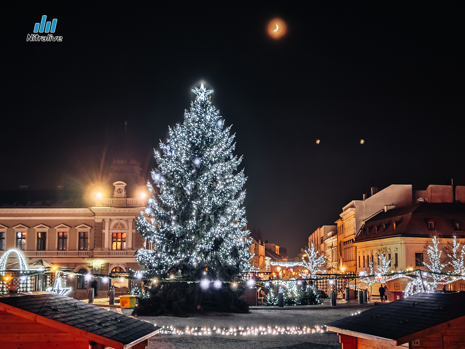 Fotogaléria: vianočné mestečko v Nitre 2021