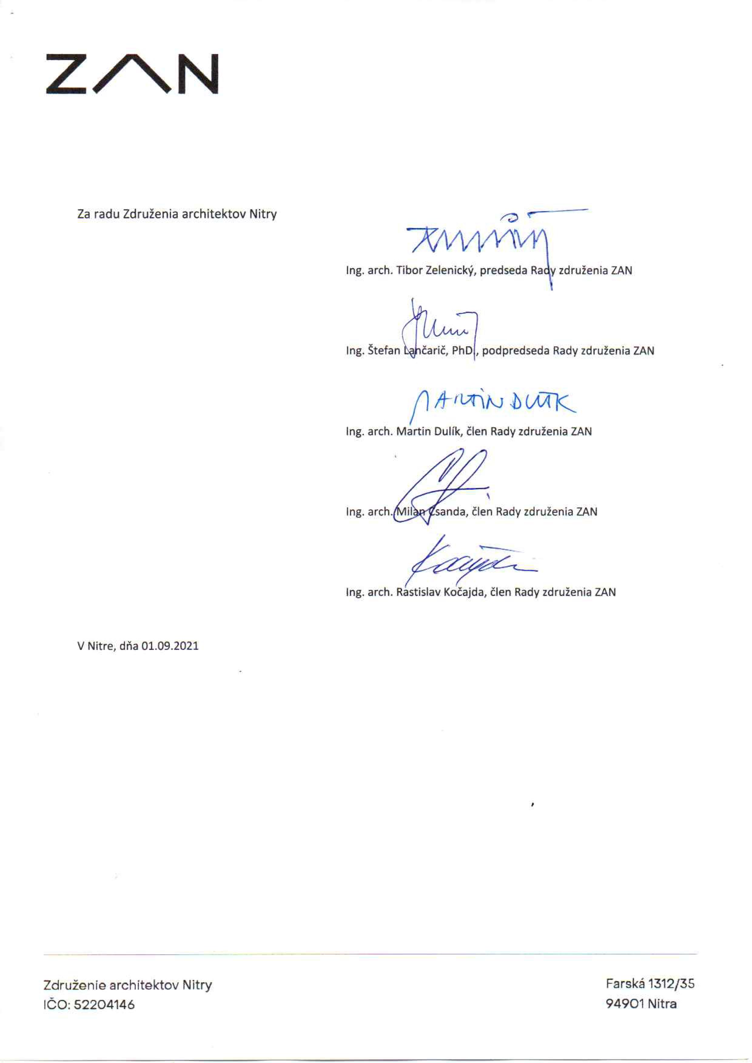 Otvorený list Združenia architekov Nitry k pádu a zbúraniu Domu Veröovcov na Kmeťkovej ulici 11