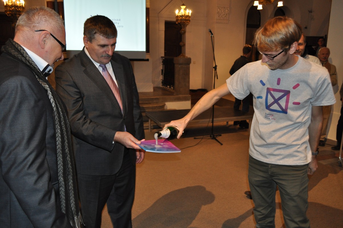 Krst publikácie Mestské zásahy Nitra 2013