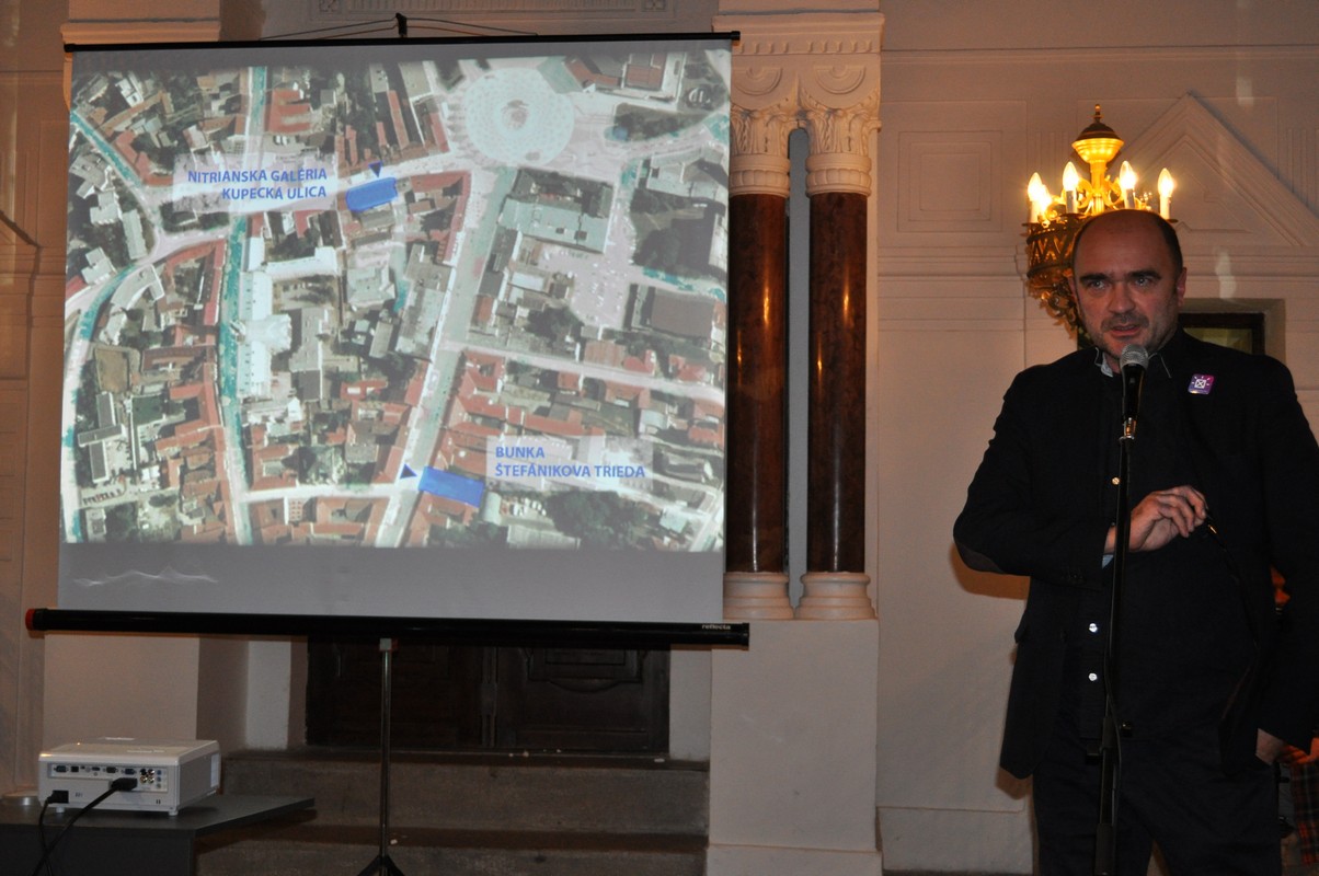 Vernisáž Mestské zásahy Nitra 2013