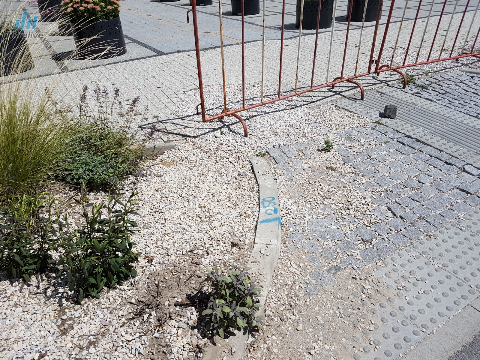 Župné námestie Nitra - poškodené