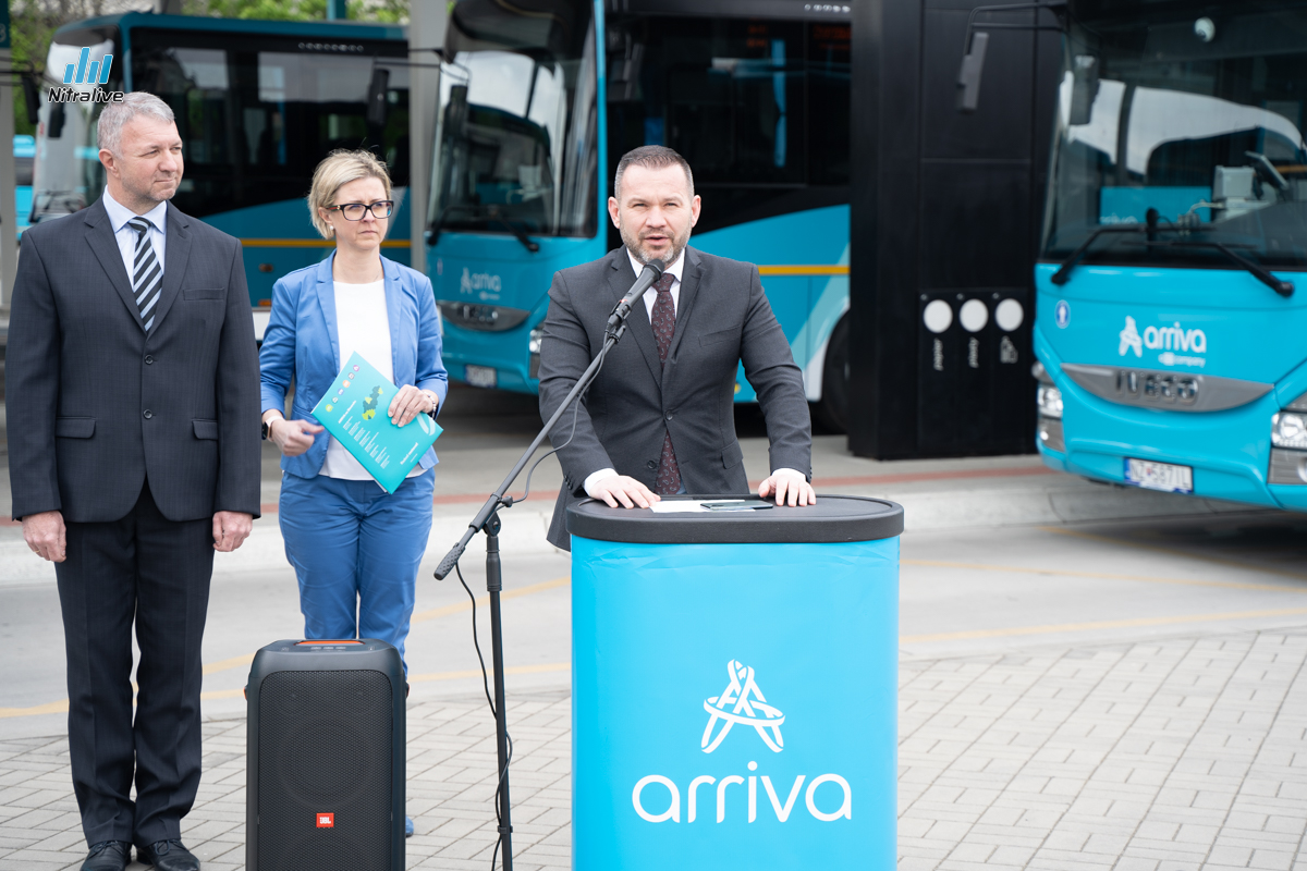 ARRIVA predstavila 43 nových autobusov pre cestujúcich v Nitrianskom kraji