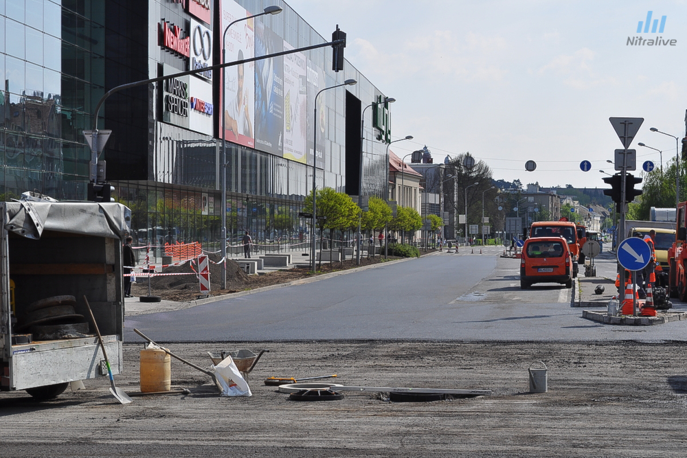 Rekonštrukcia križovatky Mlyny Nitra