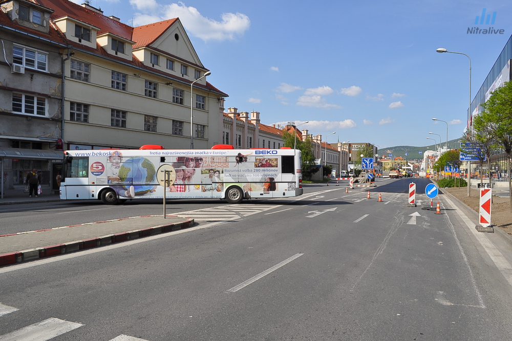 Rekonštrukcia križovatky Mlyny Nitra
