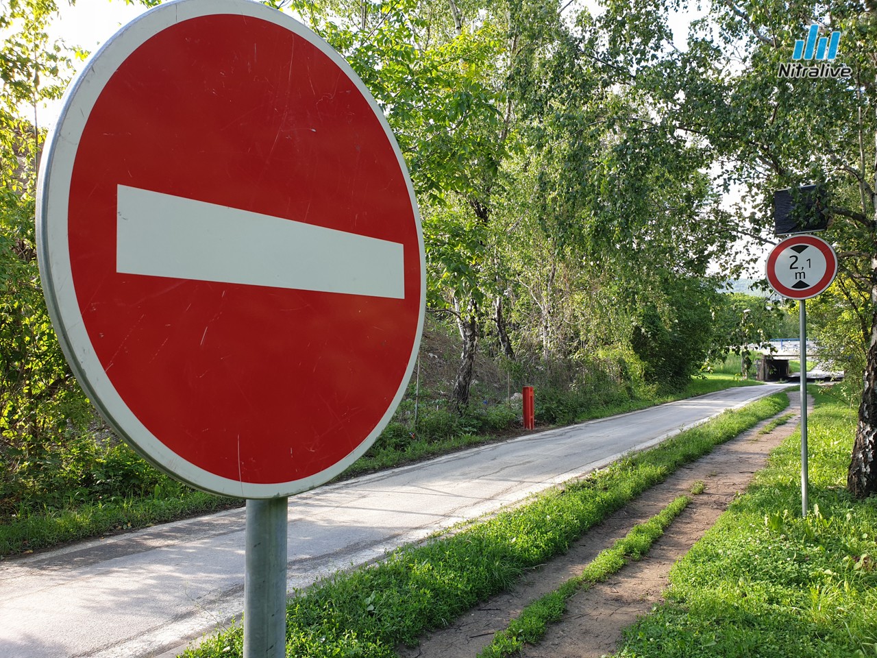 Cesta popri Promenada Living park pod Zobor bude uzatvorená