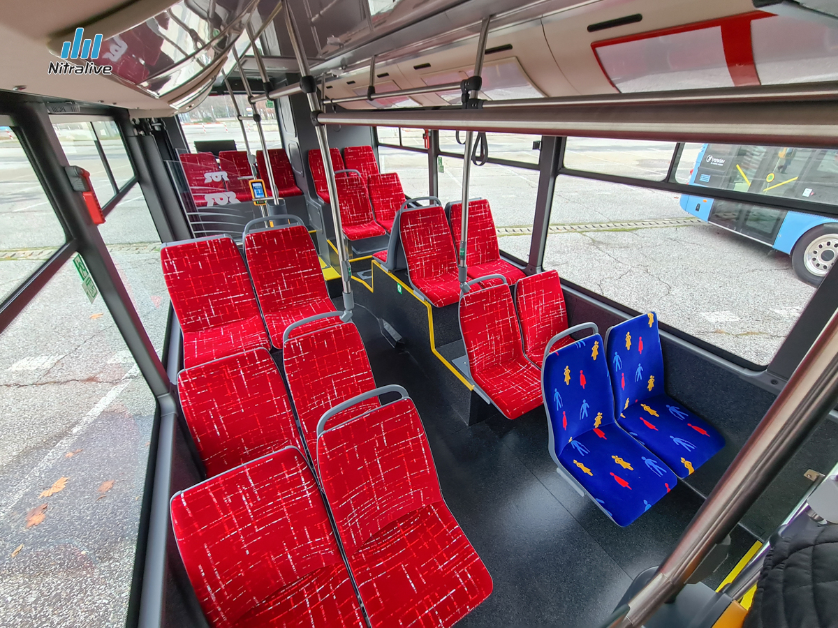 Autobusy MHD Nitra Transdev, foto