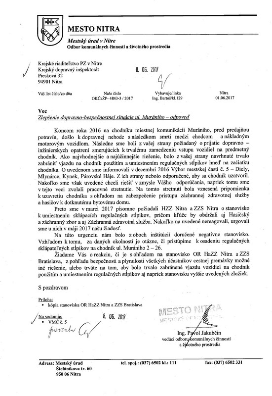 Murániho - zábrana