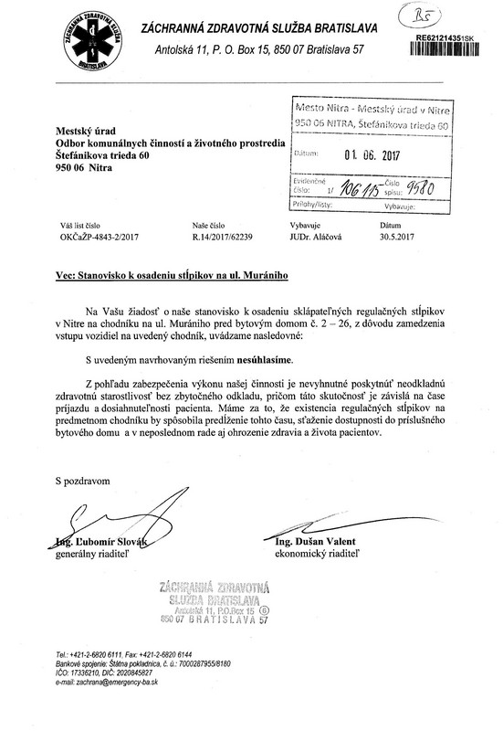 Murániho - zábrana