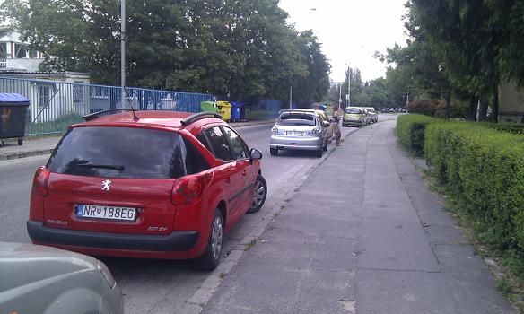 Parkovanie Parkové nábrežie Nitra