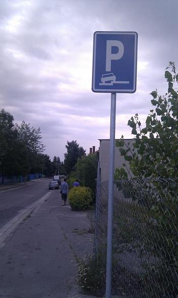 Parkovanie Parkové nábrežie Nitra