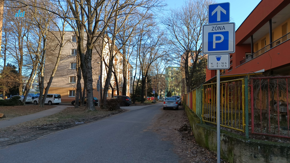 Parkovanie Párovce, Nitra, zóna