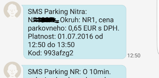 Otestovali sme platbu za parkovanie cez SMS