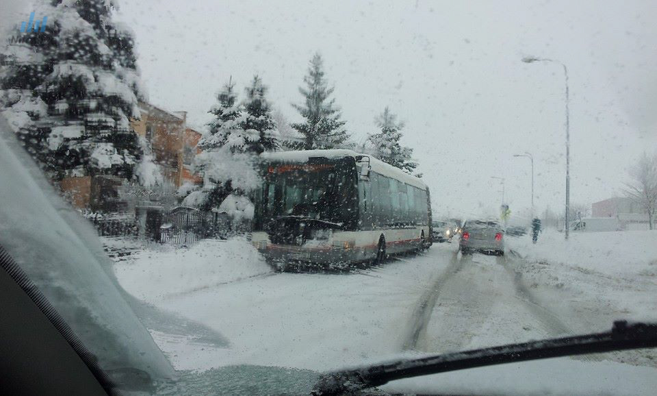 Golianova ulice Nitra - sneh