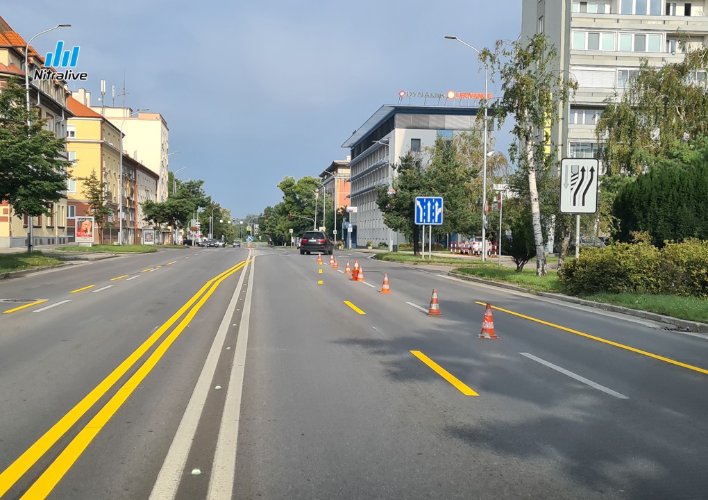 Štúrova ulica Nitra, dopravné obmedzenia