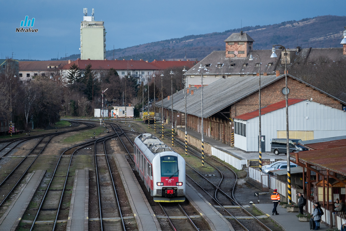 Priamy vlak Nitra - Bratislava od 15. decembra 2024