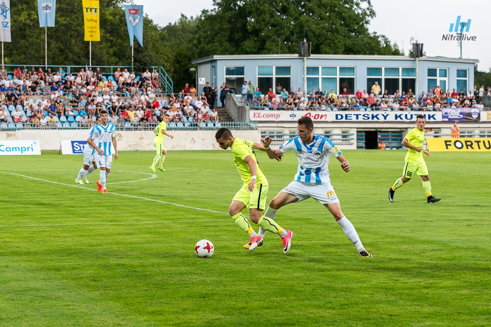 Futbal Nitra - Žilina, 22. júl 2017