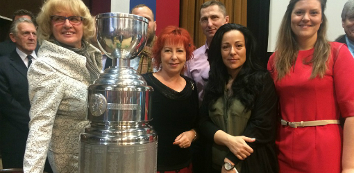 Dzurillov strieborný pohár pre víťaza Tipsport ligy dnes ráno zavítal aj na Mestský úrad v Nitre