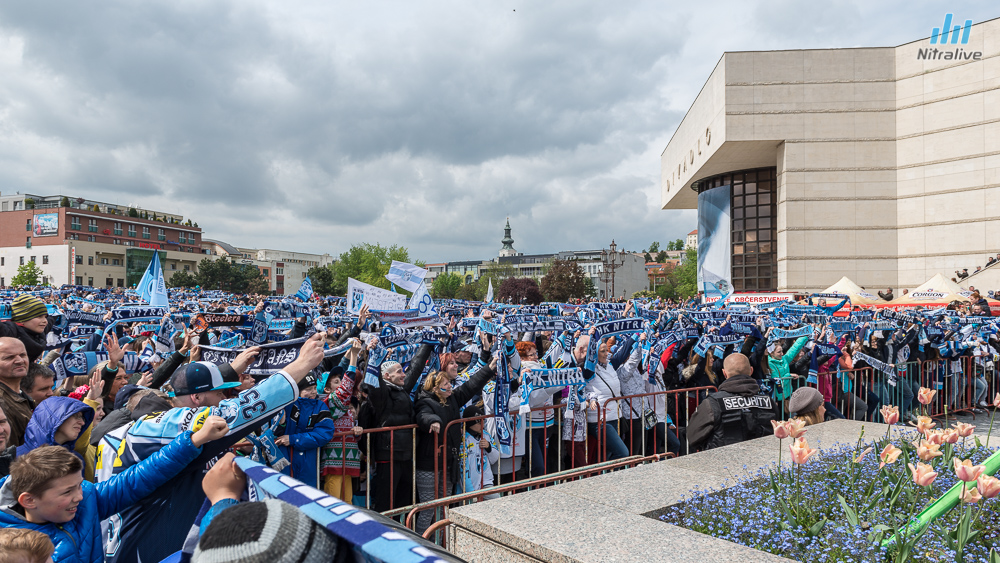 Oslava historického titulu HK Nitra