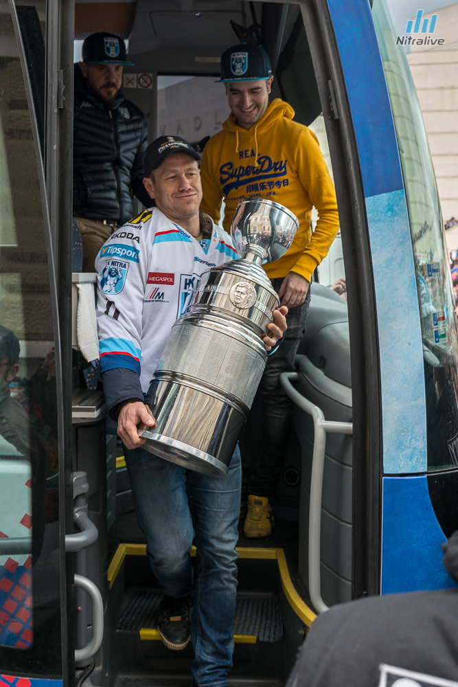 Oslava historického titulu HK Nitra