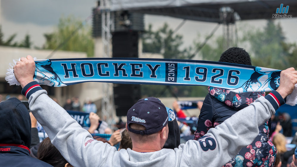 Oslava historického titulu HK Nitra