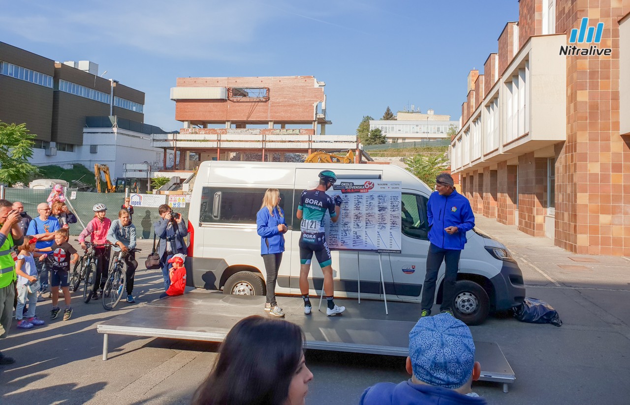 Okolo Slovenska 2018, štart v Nitre