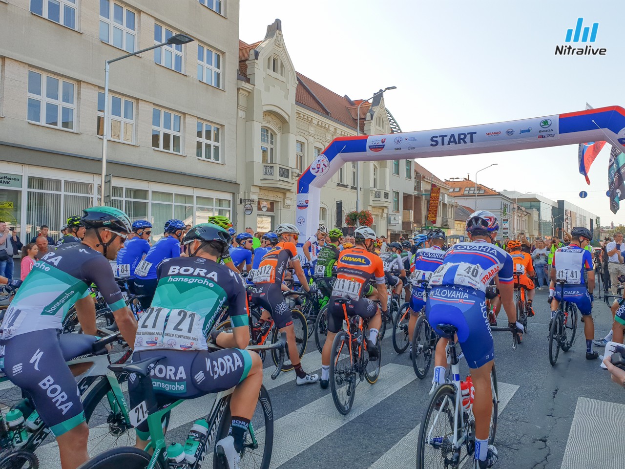 Okolo Slovenska 2018, štart v Nitre