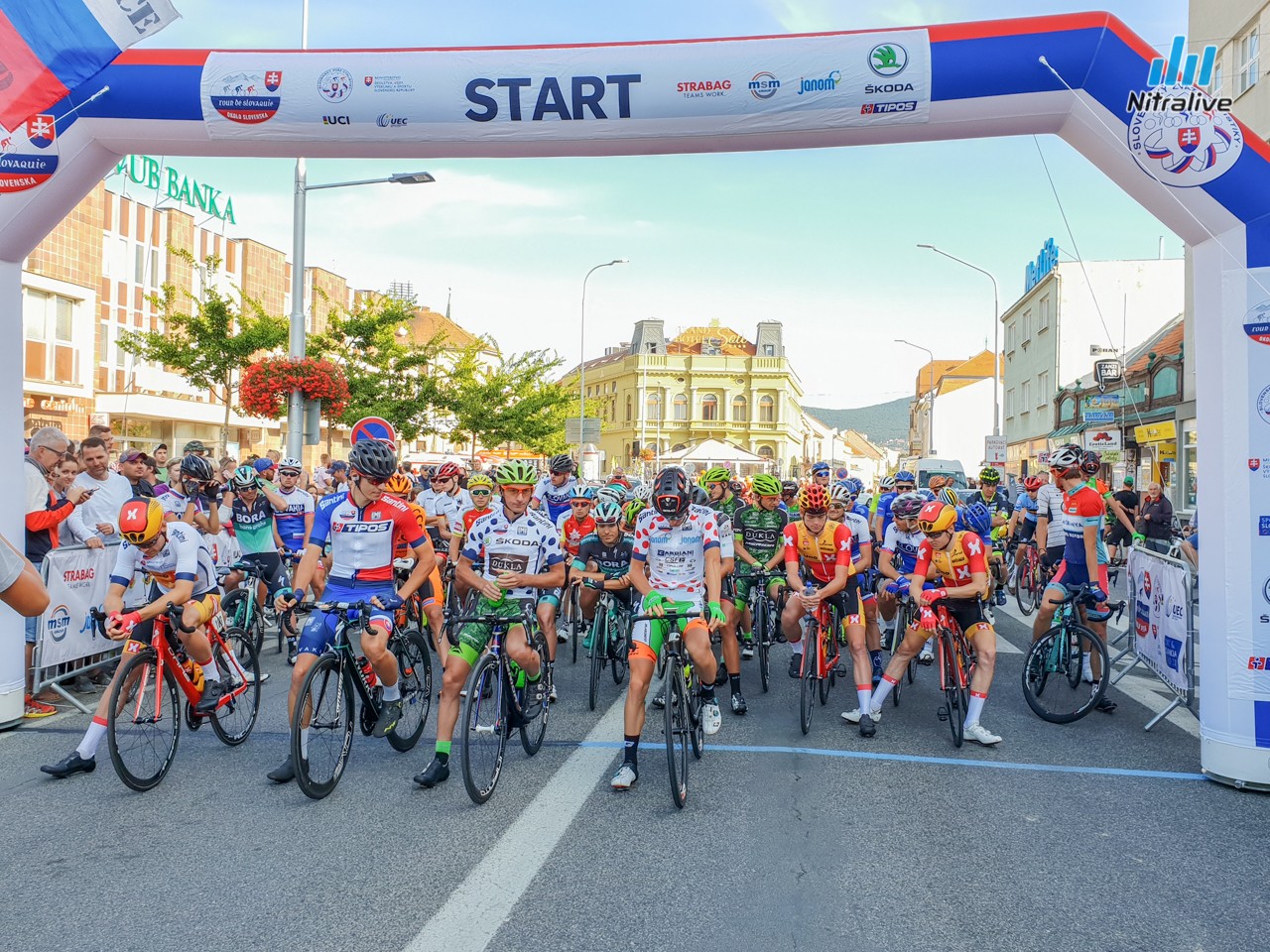 Okolo Slovenska 2018, štart v Nitre