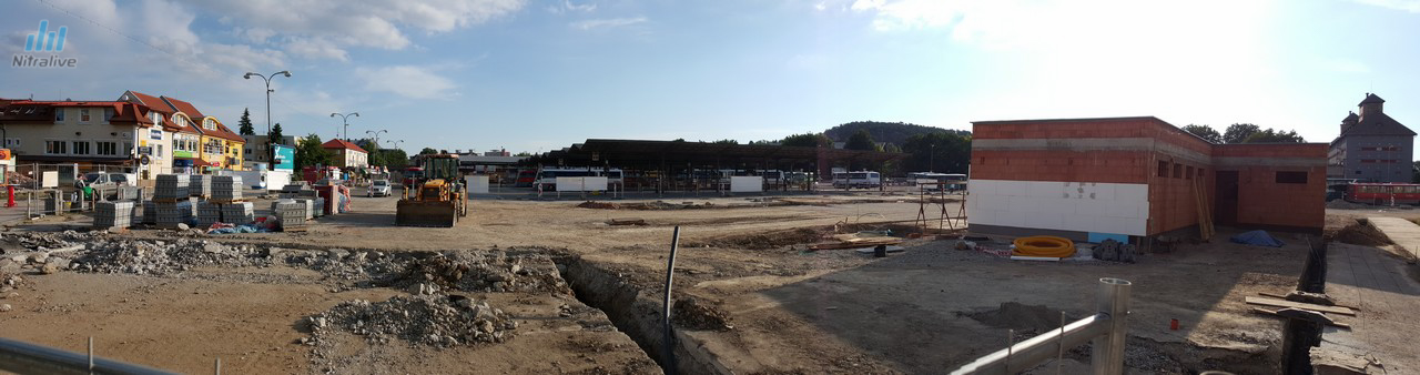 Autobusová stanica v Nitre - rekonštrukcia