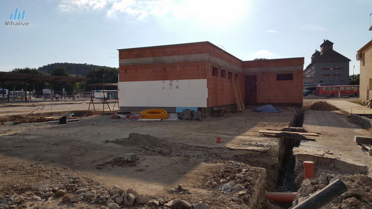 Autobusová stanica v Nitre - rekonštrukcia