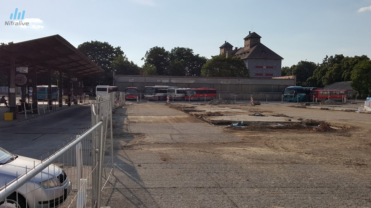 Autobusová stanica v Nitre - rekonštrukcia