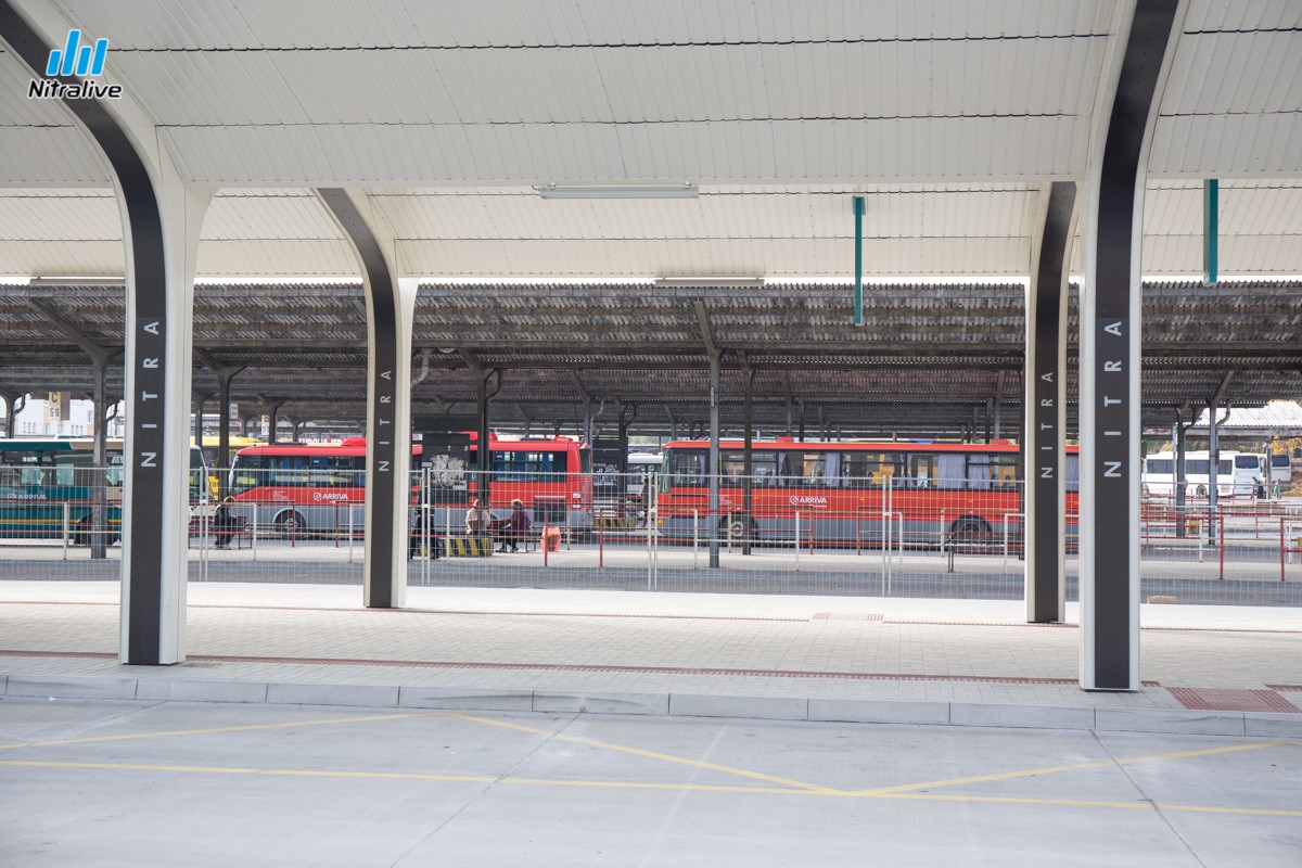 Autobusová stanica Nitra - rekonštrukcia, 28. október 2016
