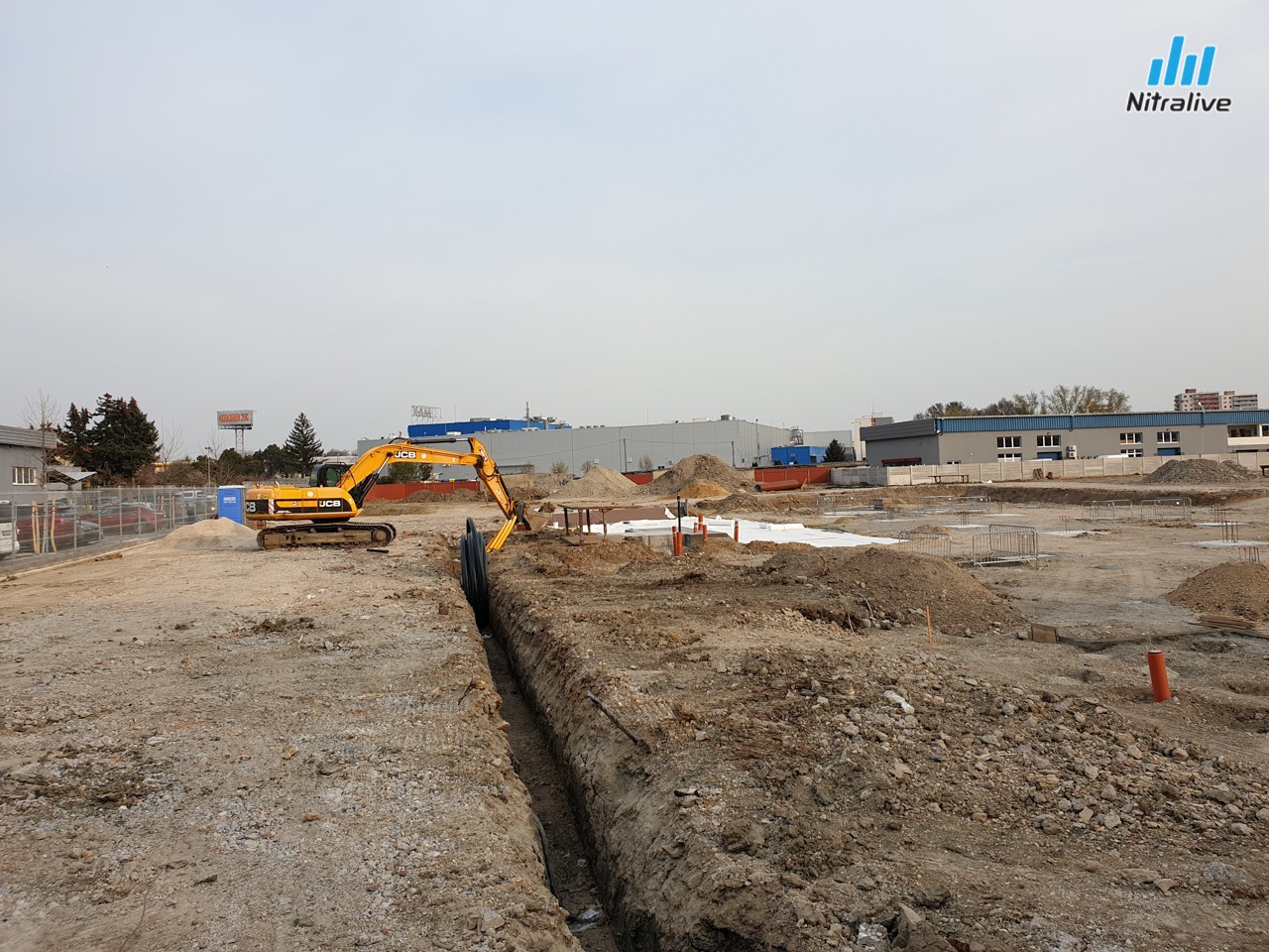 Bytové domy Brezový háj Nitra, výstavba