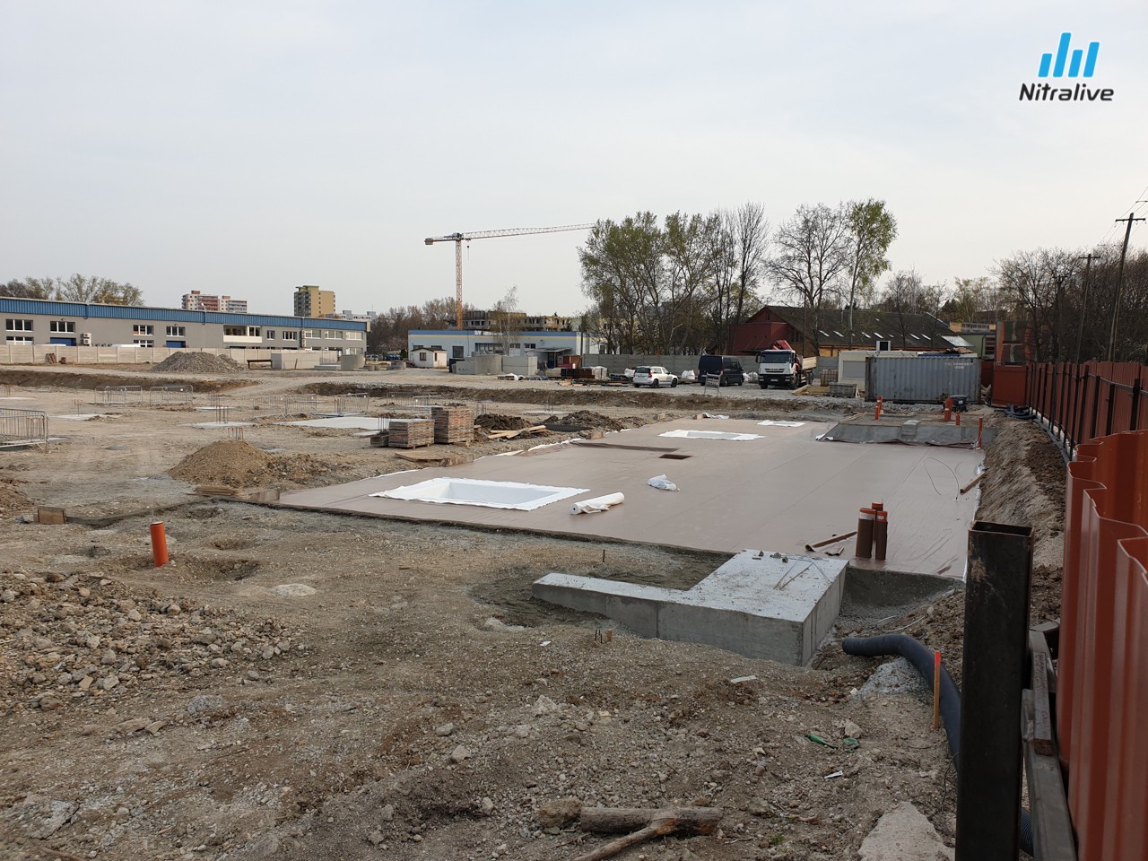 Bytové domy Brezový háj Nitra, výstavba