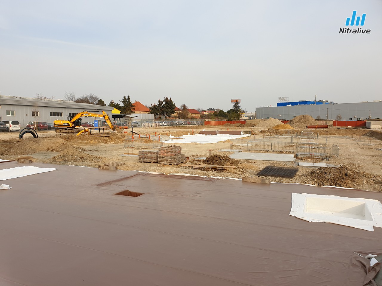 Bytové domy Brezový háj Nitra, výstavba