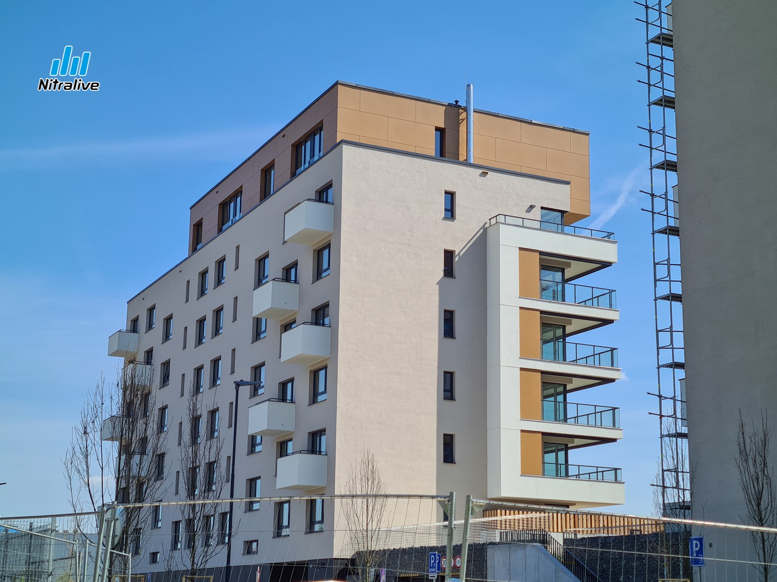 Výstavba Nitra apríl 2021