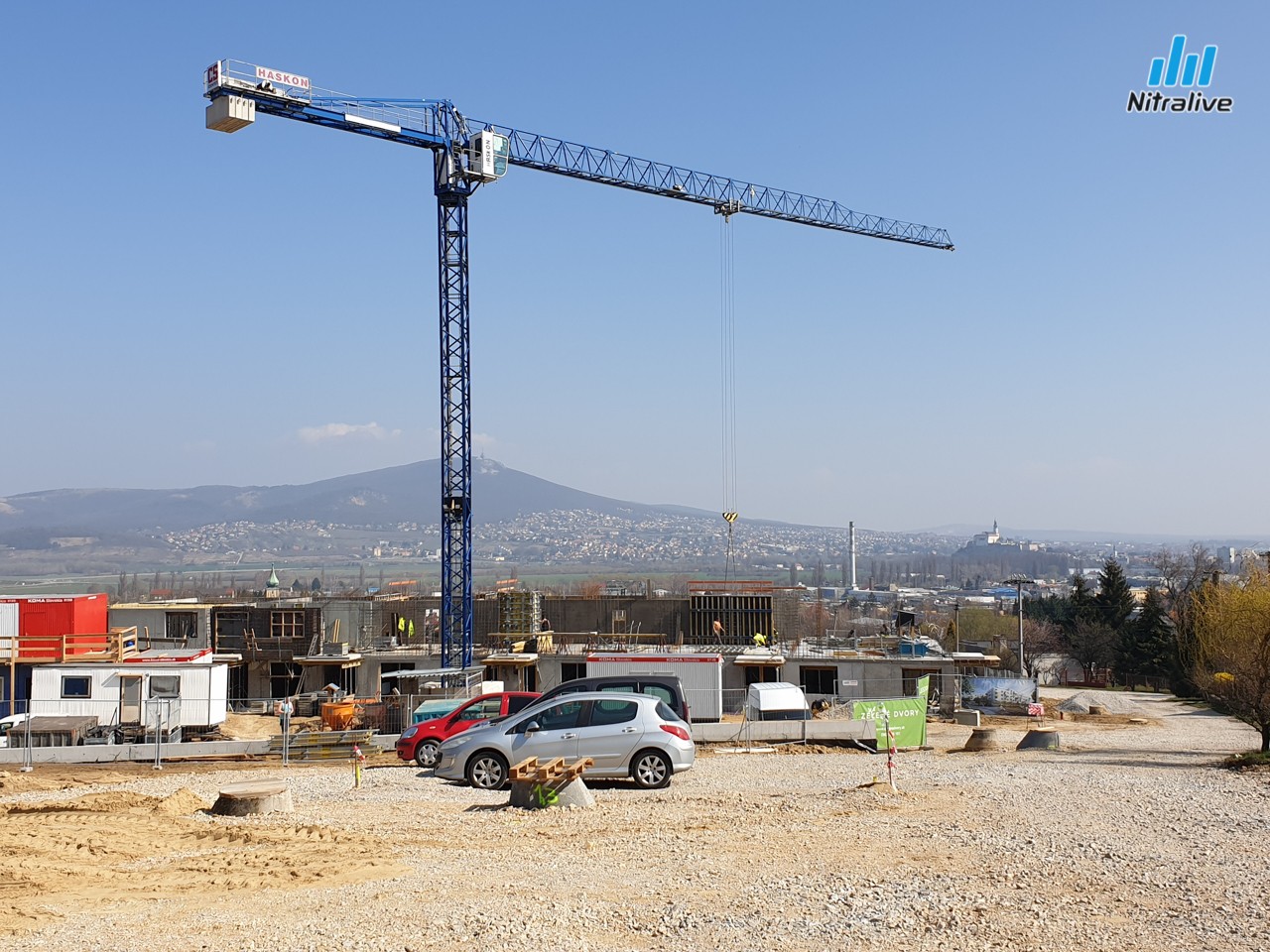 Bytové domy Zelené Dvory Nitra, výstavba