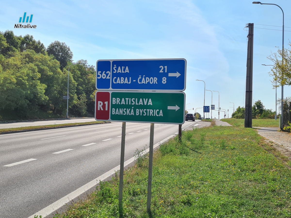 Dopravné značenie Nitra