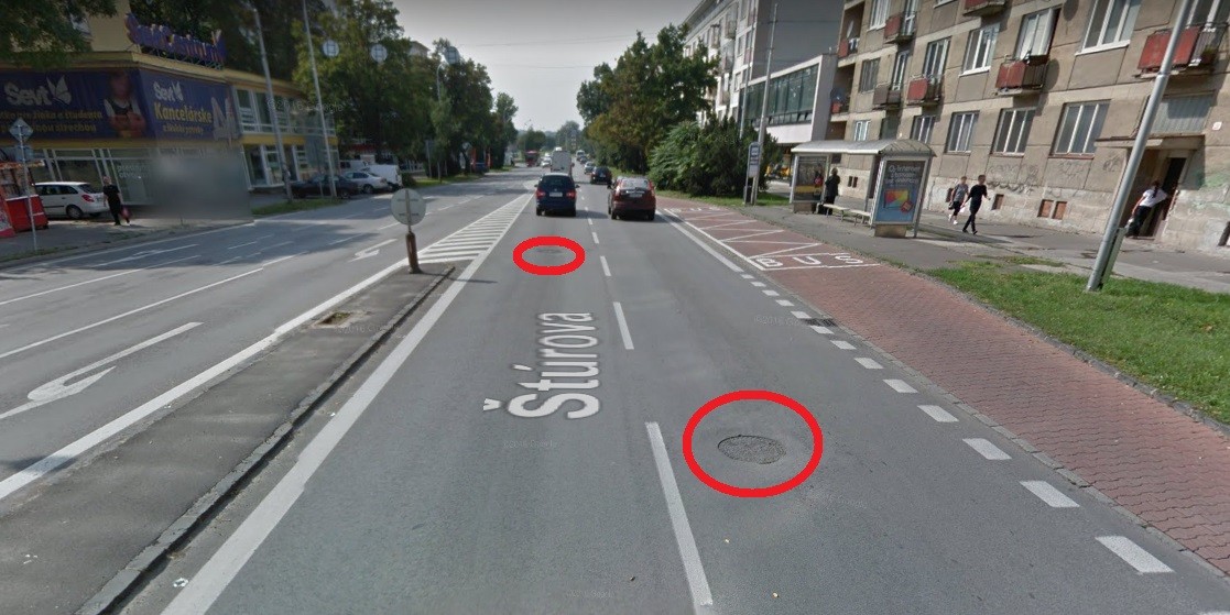 Prepadnuté kanále - Nitra