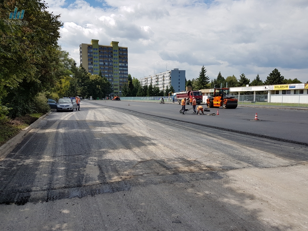 Parkovisko Chrenová - atletický štadión - rekonštrukcia