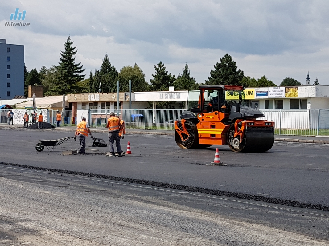 Parkovisko Chrenová - atletický štadión - rekonštrukcia