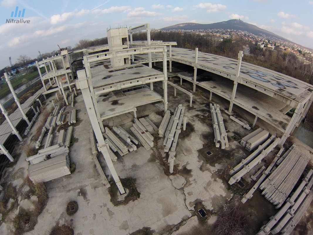 City park Nitra - skelet 2015