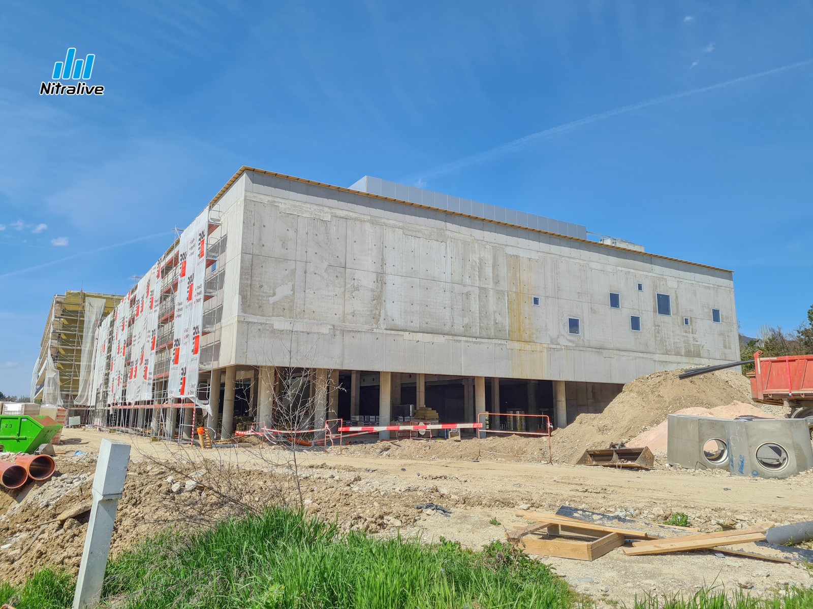 Výstavba Nitra apríl 2021