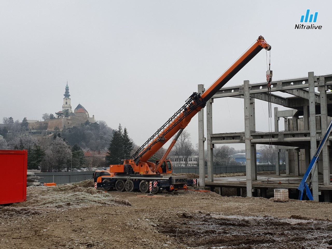 Promenada Living Park Nitra výstavba 2018/2019